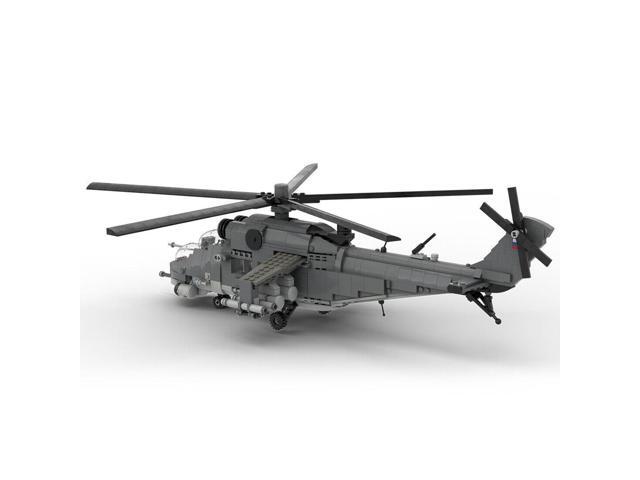 ZITIANYOUBUILD Custom MOC-97659 Mil Mi-35 HIND 1084 Parts Toys Gift for Christmas