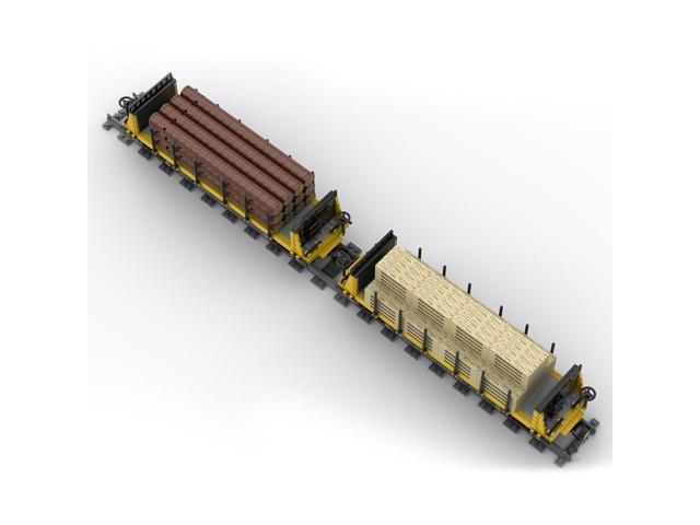 ZITIANYOUBUILD Custom MOC-49271 Lumber Car Carriage 1287 Parts Toys Gift for Christmas