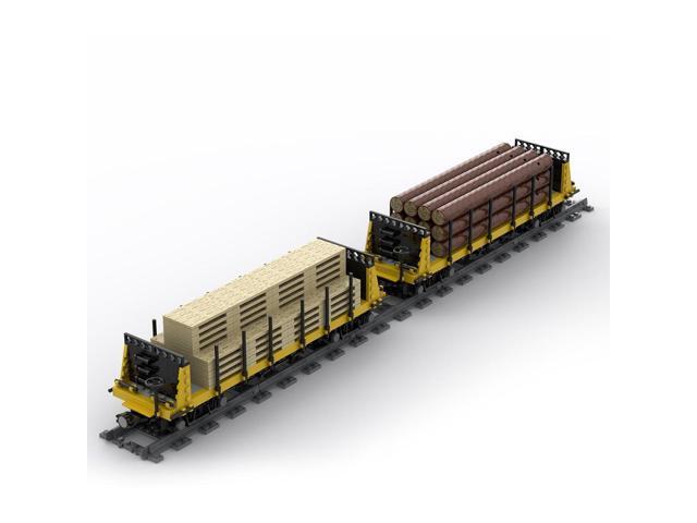 ZITIANYOUBUILD Custom MOC-49271 Lumber Car Carriage 1287 Parts Toys Gift for Christmas