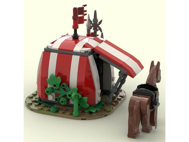 ZITIANYOUBUILD Custom MOC-86376 Medieval Tournament Tent 164 Parts Toys Gift for Christmas