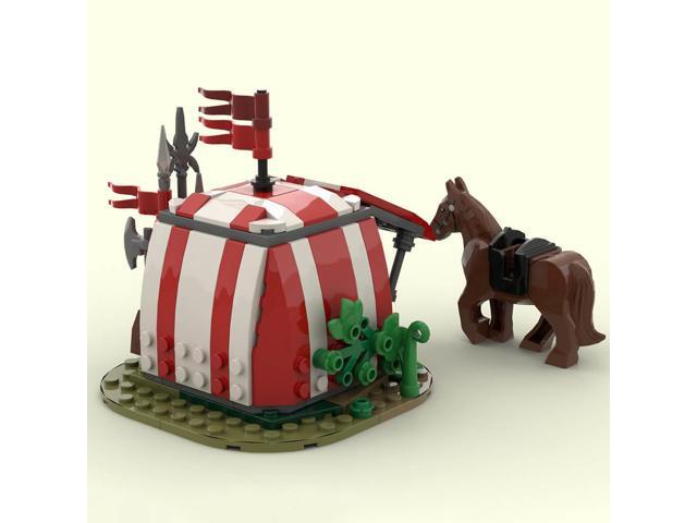 ZITIANYOUBUILD Custom MOC-86376 Medieval Tournament Tent 164 Parts Toys Gift for Christmas