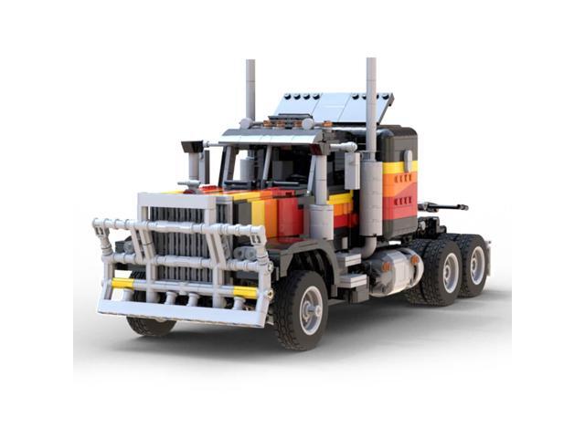 ZITIANYOUBUILD Custom MOC-138757 Tech Semi-trailer Truck Model 1608 Parts Gift for Christmas