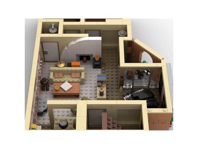 ZITIANYOUBUILD Custom MOC-105976 Lounge Architecture Model Street Scene 990 Parts Toys Gift