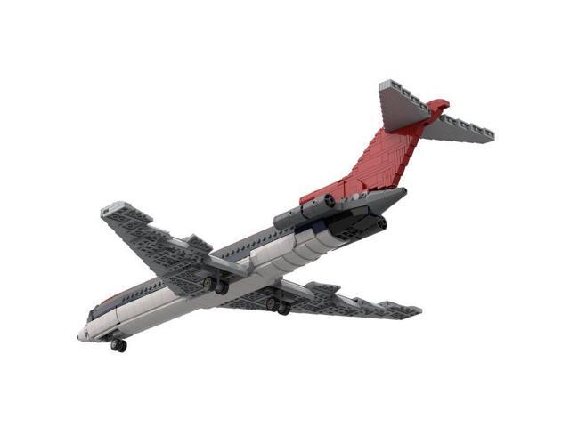 ZITIANYOUBUILD Custom MOC-104579 1/80 727 Northwest Large Jetliner Model (1272 Parts)