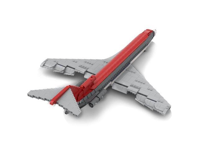 ZITIANYOUBUILD Custom MOC-104579 1/80 727 Northwest Large Jetliner Model (1272 Parts)