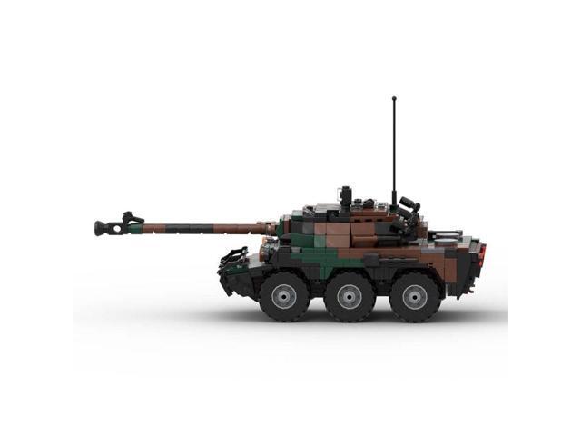 ZITIANYOUBUILD Custom MOC-110138 AMX-10RC Wheeled Scout Vehicle Model 634 Parts Toys Gift