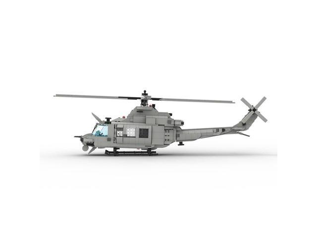 ZITIANYOUBUILD Custom MOC-141242 Bell UH-1Y Venom Military Theme 1070 Parts Gift for Christmas