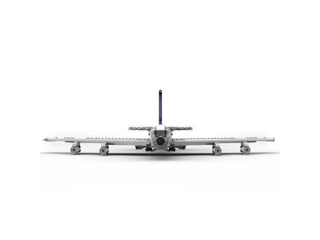 ZITIANYOUBUILD Custom MOC-105999 1/80 Scale 707 Jetliner (1602 Parts) Toys Gift for Christmas