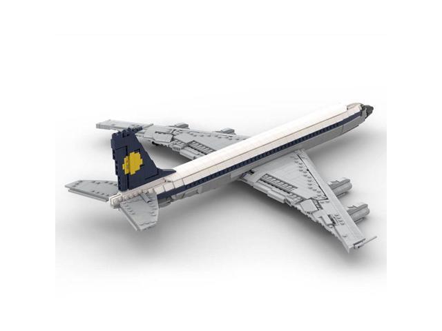 ZITIANYOUBUILD Custom MOC-105999 1/80 Scale 707 Jetliner (1602 Parts) Toys Gift for Christmas