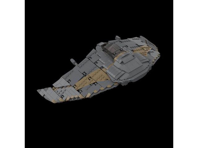 ZITIANYOUBUILD Custom MOC-126538 Goauld Death Glider Sci-fi Battleship Model 645 Parts
