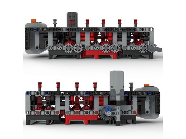 ZITIANYOUBUILD Custom MOC-40533 63 Speed Gear Box 415+ Parts Kids Gift for Christmas