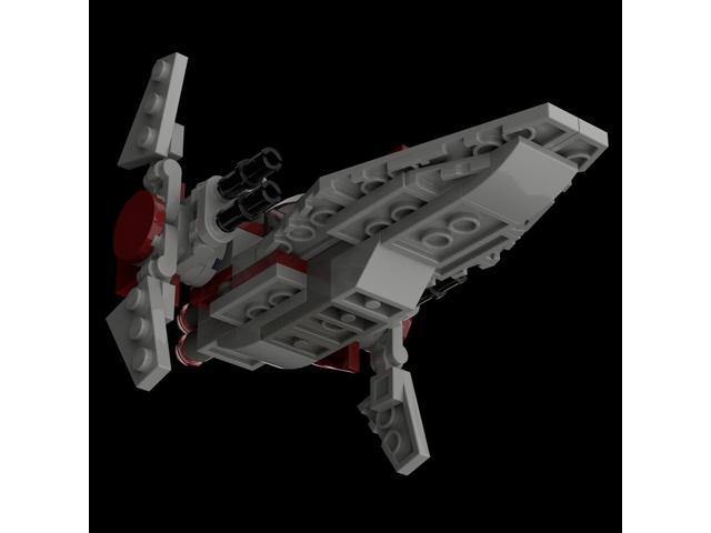 ZITIANYOUBUILD Custom MOC-81294 V-Wing Microfighter Technology Warship 93 Parts for Christmas