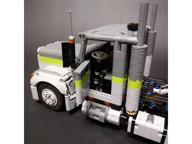 ZITIANYOUBUILD Custom MOC-129295 Dump Truck 1746 Parts Toys Gift for Christmas