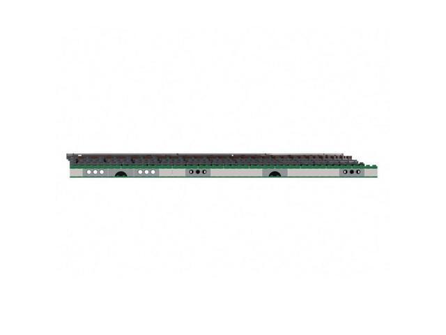 ZITIANYOUBUILD Custom MOC-124104 MILS Ballasted R40 Curve Train Track Model 663 Parts