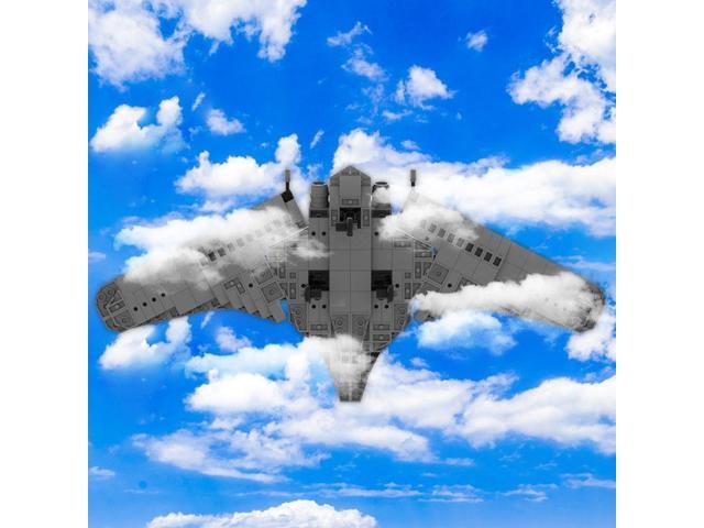 ZITIANYOUBUILD Custom MOC-55320 Horten Ho 229 Weight:750g Toys Gift for Christmas