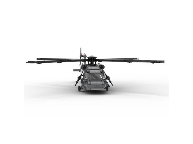 ZITIANYOUBUILD Custom MOC-29506 Sikorsky UH-60 Black Hawk Model 810 Parts Gift for Christmas