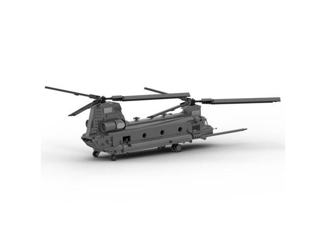 ZITIANYOUBUILD Custom MOC-37497 MH-47 G Special Ops Chinook Model 1758 Parts for Christmas