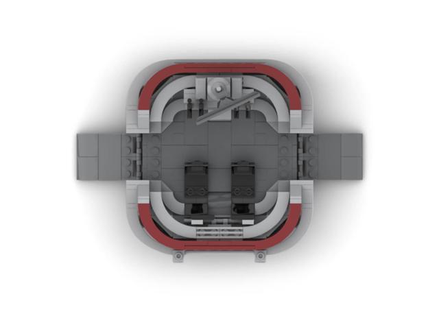 ZITIANYOUBUILD Custom MOC-117081 Clone Comand Outpost Sci-fi Scene Model 266 Pieces for Collection
