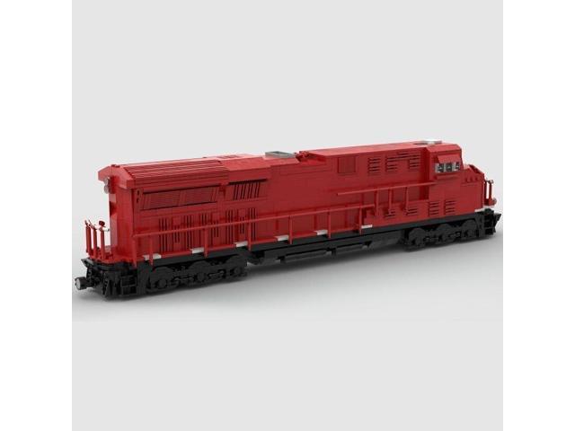 ZITIANYOUBUILD Custom MOC-37716 ES44AC Canadian Pacific- 8wide 1763+ Parts Gift for Christmas