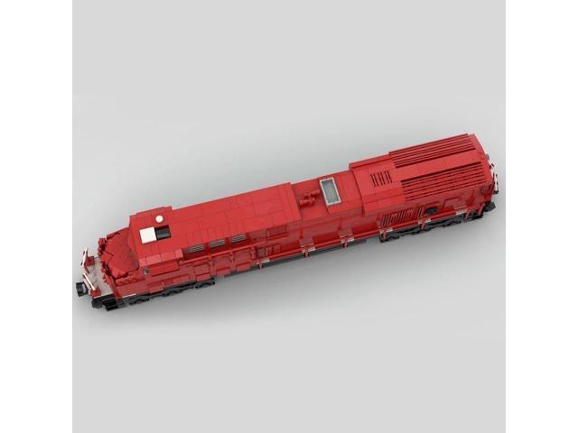 ZITIANYOUBUILD Custom MOC-37716 ES44AC Canadian Pacific- 8wide 1763+ Parts Gift for Christmas