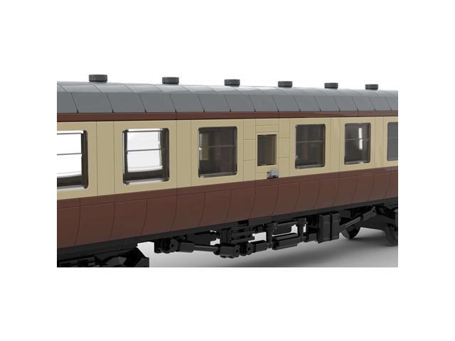 ZITIANYOUBUILD Custom MOC-67504 British Rail Mark 1 Carriage brown 692 Parts Gift for Christmas