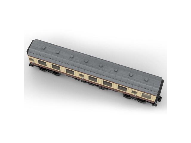 ZITIANYOUBUILD Custom MOC-67504 British Rail Mark 1 Carriage brown 692 Parts Gift for Christmas