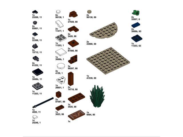 ZITIANYOUBUILD Custom MOC-96288 Medieval Forgers Sign 53 Parts Toys Gift for Christmas
