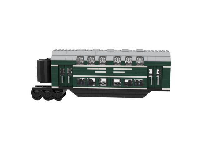 ZITIANYOUBUILD Custom MOC-140465 New German Trains Middle Unit Doppelstockwagen Model 700 Parts
