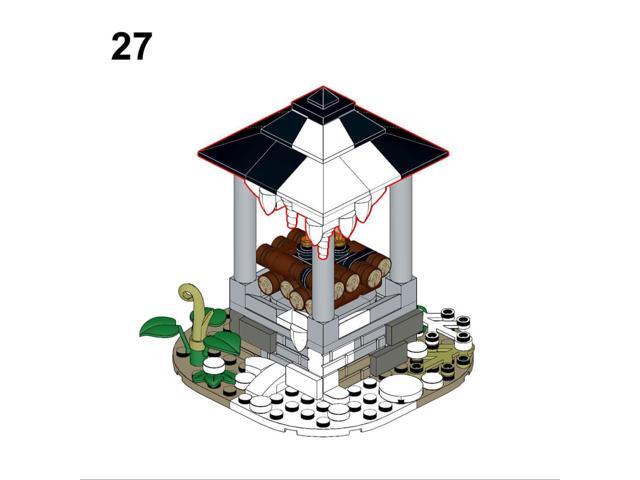 ZITIANYOUBUILD Custom MOC-96361 Medieval Signal Fire 166 Parts Toys Gift for Christmas