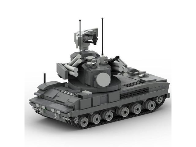 ZITIANYOUBUILD Custom MOC-62417 Tunguska SPAAG 1263 Parts Toys Gift for Christmas