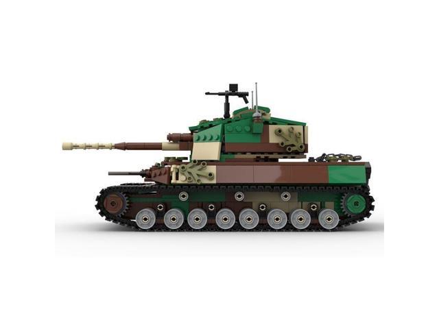 ZITIANYOUBUILD Custom MOC-43775 1/30 Type 5 Chi-Ri Japanese Medium Tank 1066 Parts Toys Gift
