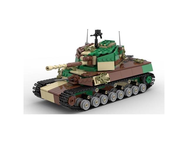 ZITIANYOUBUILD Custom MOC-43775 1/30 Type 5 Chi-Ri Japanese Medium Tank 1066 Parts Toys Gift