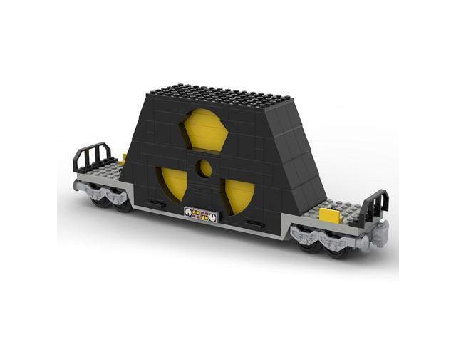 ZITIANYOUBUILD Custom MOC-83376 Nulcear Waste Train Car 195 Parts Toys Gift for Christmas