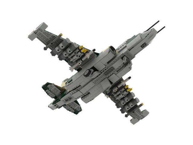ZITIANYOUBUILD Custom MOC-67589 Sukhoi Su-25 Military Model 900 Parts Toys Gift for Christmas