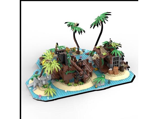 ZITIANYOUBUILD Custom MOC-117866 Pirate Island of Barracuda Bay 952 Parts Toys Gift