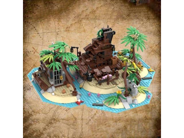 ZITIANYOUBUILD Custom MOC-117866 Pirate Island of Barracuda Bay 952 Parts Toys Gift