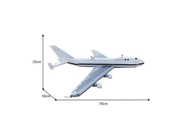ZITIANYOUBUILD Custom MOC-13582 747-100 Shuttle Carrier Aircraft Queen of the Skies 1583 Parts