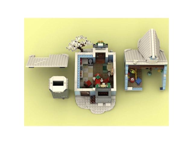 ZITIANYOUBUILD Custom MOC-92758 Winter Cabin Street View 1400 Parts Toys Gift for Christmas