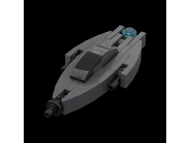 ZITIANYOUBUILD Custom MOC-126364 Ori-Fighter Space Wars Ship Sci-Fi Spacecraft Model 28 Parts