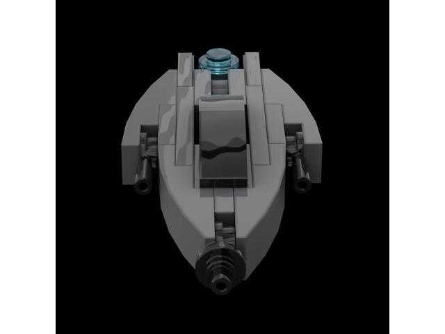 ZITIANYOUBUILD Custom MOC-126364 Ori-Fighter Space Wars Ship Sci-Fi Spacecraft Model 28 Parts