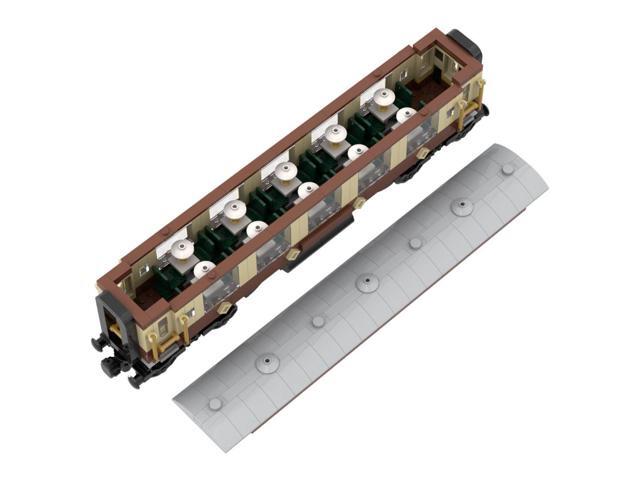 ZITIANYOUBUILD Custom MOC-62059 Steam Era Rolling Stock 731 Parts Toys Gift for Christmas