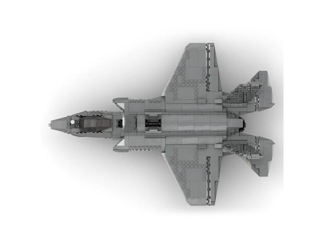 ZITIANYOUBUILD Custom MOC-59318 Lockheed Martin F-35 B Military Model 1671 Parts for Christmas