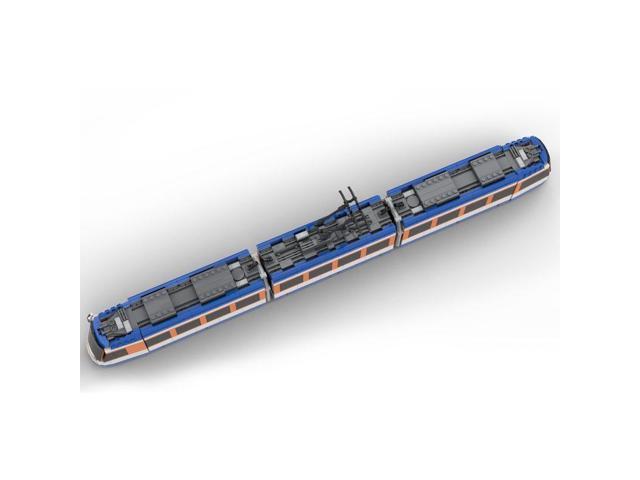 ZITIANYOUBUILD Custom MOC-56766 Tram ST 14-2 Model 1582 Parts Toys Gift for Christmas