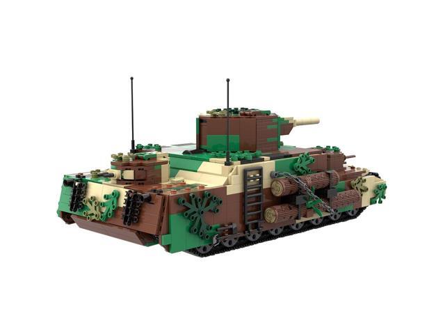 ZITIANYOUBUILD Custom MOC-55856 1/30 O-I Super Heavy Tank 1884 Parts Toys Gift for Christmas