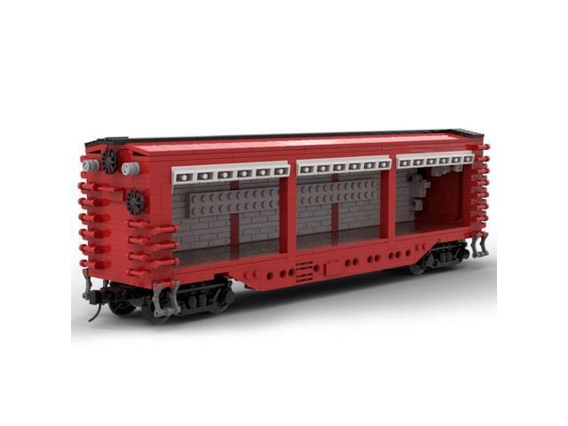 ZITIANYOUBUILD Custom MOC-88659 All-Door Boxcar Train Model 926 Parts Toys Gift for Christmas