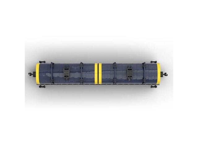 ZITIANYOUBUILD Custom MOC-137946 Coil Car CSX Retro Train Model Particle 982 Parts