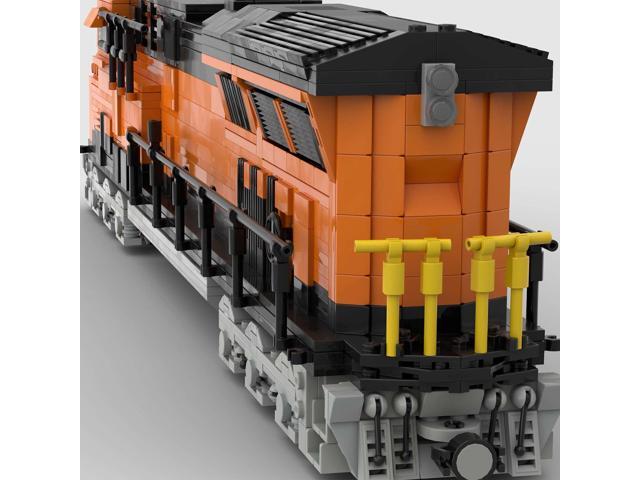 ZITIANYOUBUILD Custom MOC-38223 ES44AC BNSF- 8wide 1797+ Parts Toys Gift for Christmas