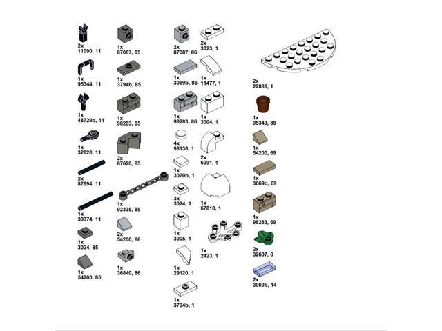ZITIANYOUBUILD Custom MOC-96253 Medieval Frozen Well 52 Parts Kids Gift for Christmas