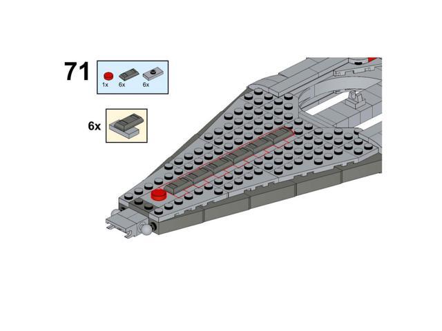 ZITIANYOUBUILD Custom MOC-119084 Tarellian Plague-Vessel Space Ship 470 Parts for Christmas