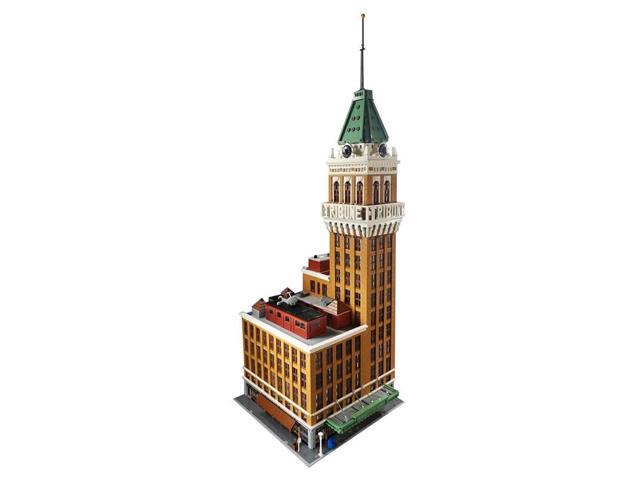 ZITIANYOUBUILD Custom Tribune Tower Skyscraper - Modular Building with Full Interior 14642 Parts